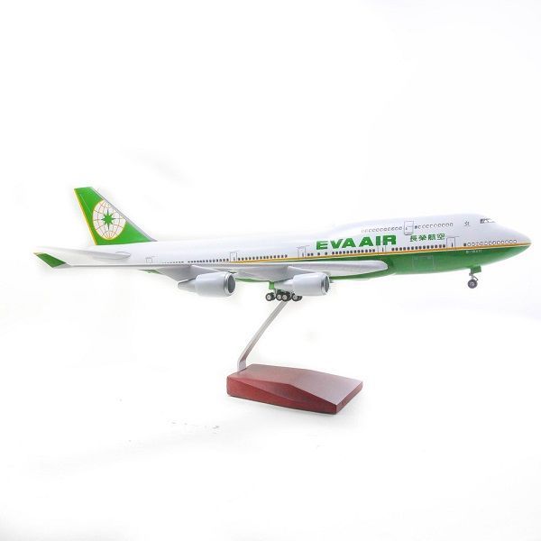 Mô hình máy bay Eva Air Boeing B747 16cm Everfly