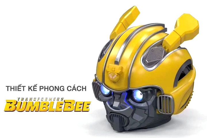 Loa Bluetooth Bumblebee Transformer cực ngầu, âm thanh sống động