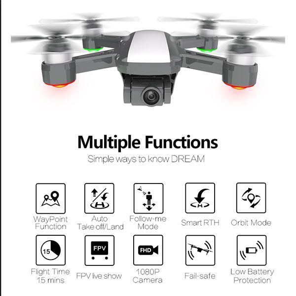 Hình ảnh chức năng Flycam C- Fly Dream 