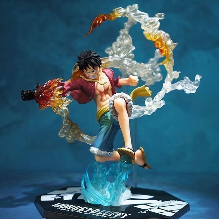 Mô hình Monkey D Luffy Gear 2 Fire Boxing One Piece 20cm