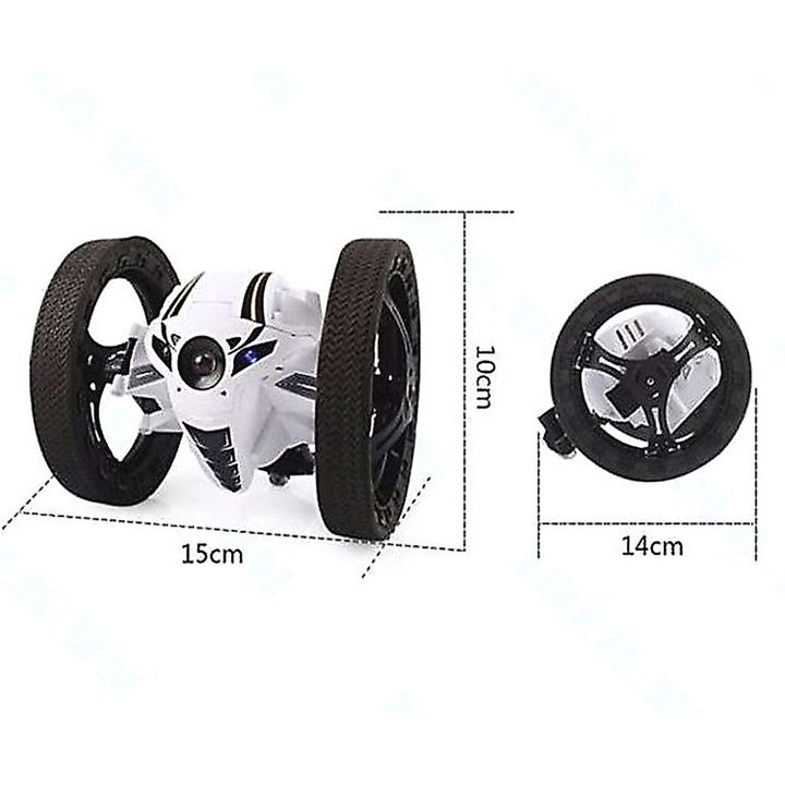 Xe điều khiển từ xa nhún nhảy RH803 đen vượt địa hình Bounce Car 2.4Ghz