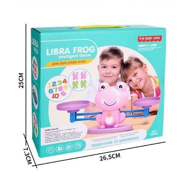 Đồ chơi ếch cân bằng Hulo Toys giáo dục toán học