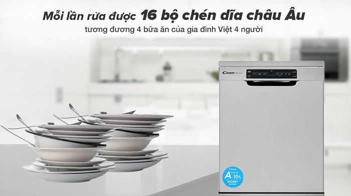 Máy rửa chén Candy CDPN 4D620PX/E