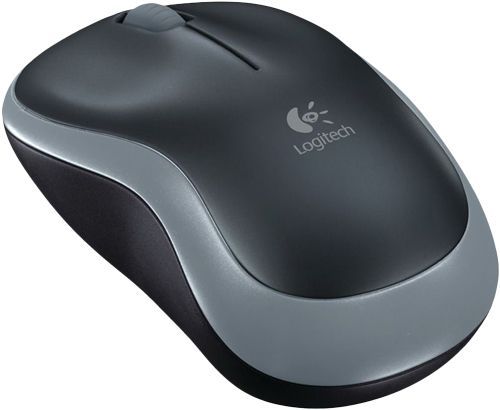 Chuột máy tính không dây Logitech B175 màu đen bạc