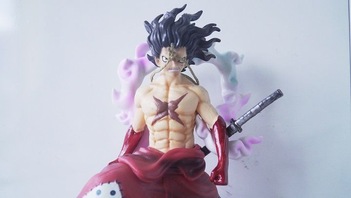 Mô hình One Piece Nhân vật Monkey D Luffy Gear 4 Wano Snake Man Kimono