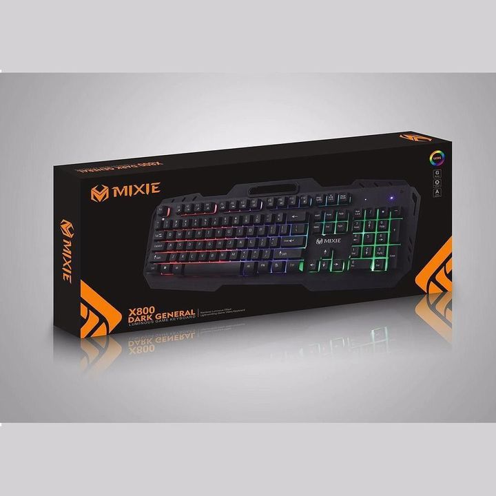 BÀN PHÍM GAMING GIẢ CƠ MIXIE X800 có đèn LED