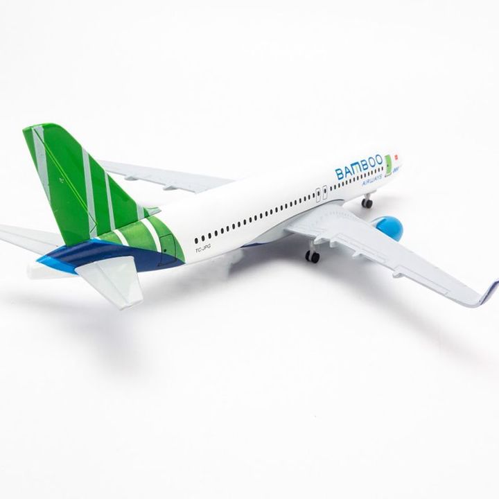 Mô hình Máy bay Bamboo Airway Airbus A320 20cm