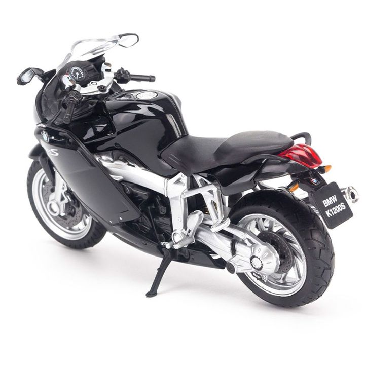 Mô hình Xe mô tô BMW K1200S Black 1:18