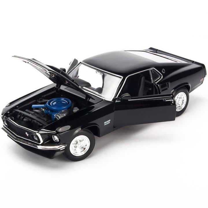 Mô hình Xe Ford Mustang Boss 429 - 1969 1:24 Welly