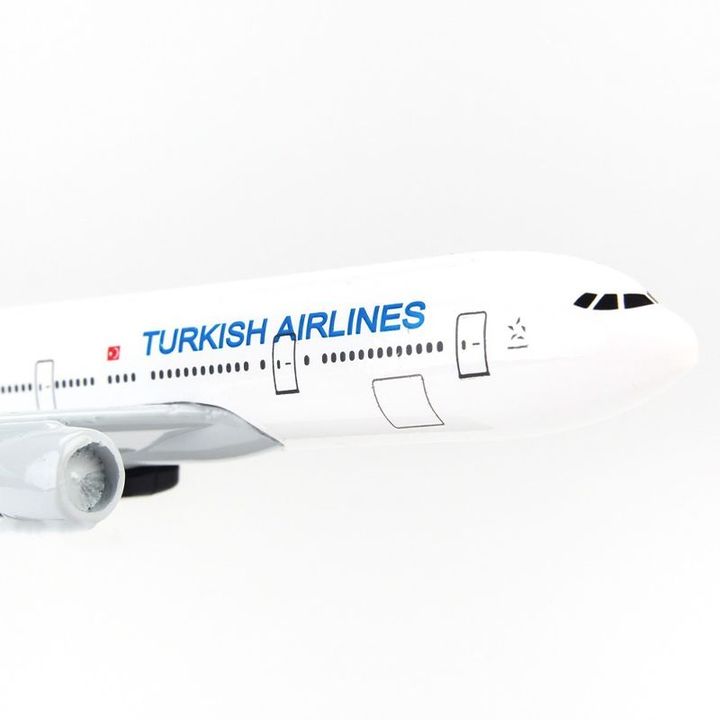 Mô hình Máy bay Turkish Airlines Boeing B777 16cm