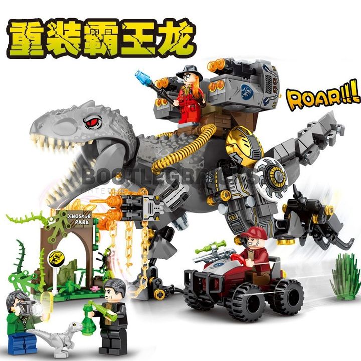 Đồ chơi lắp ghép World Dinosaur - Khủng long đại chiến 1510