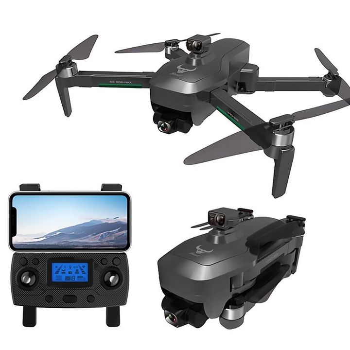 Flycam ZLRC SG906 Pro 3 Max, Camera 4K, Cảm biến va chạm