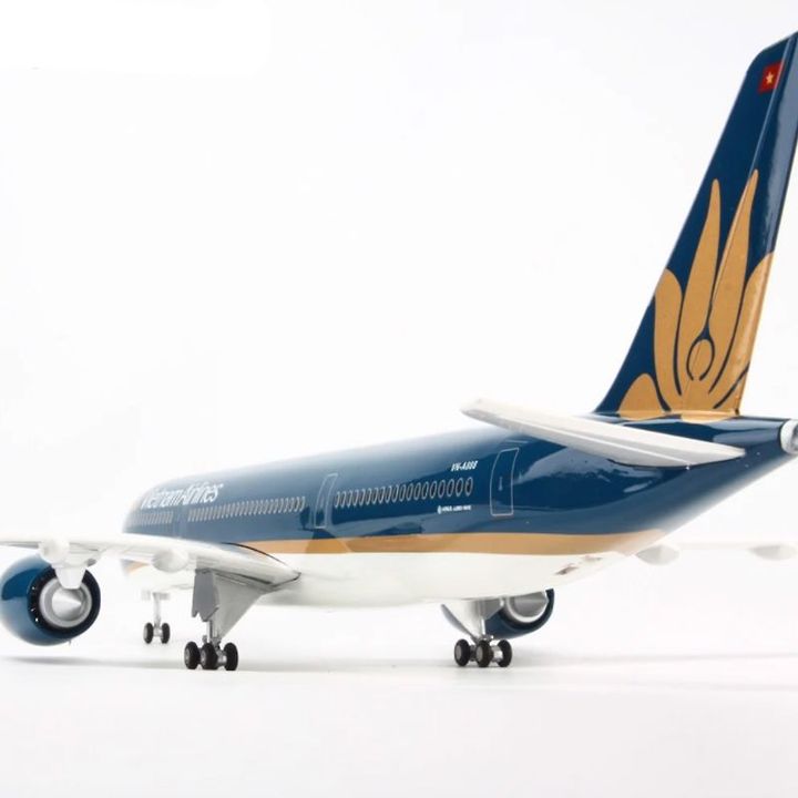 Mô hình Máy bay lắp ghép VietNam Airlines 47cm A350