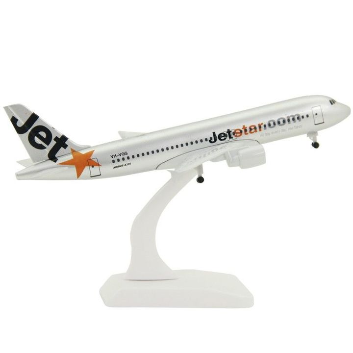 Mô hình Máy bay Jetstar Pacific Airbus A320 16cm