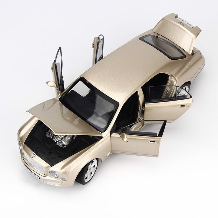 Mô hình Xe Bentley Mulsanne DoubleHorse Gold 1:24