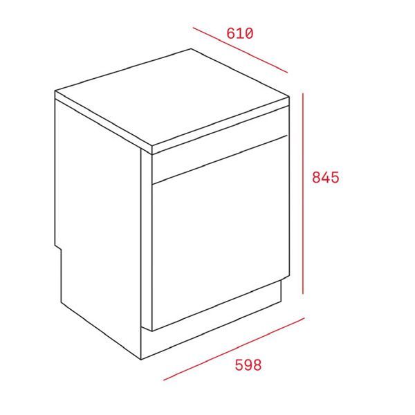 Máy rửa chén độc lập Teka LCB 14620