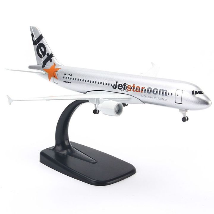 Mô hình Máy bay Jetstar Pacific Airbus A320 20cm