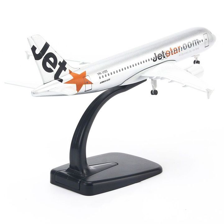 Mô hình Máy bay Jetstar Pacific Airbus A320 20cm