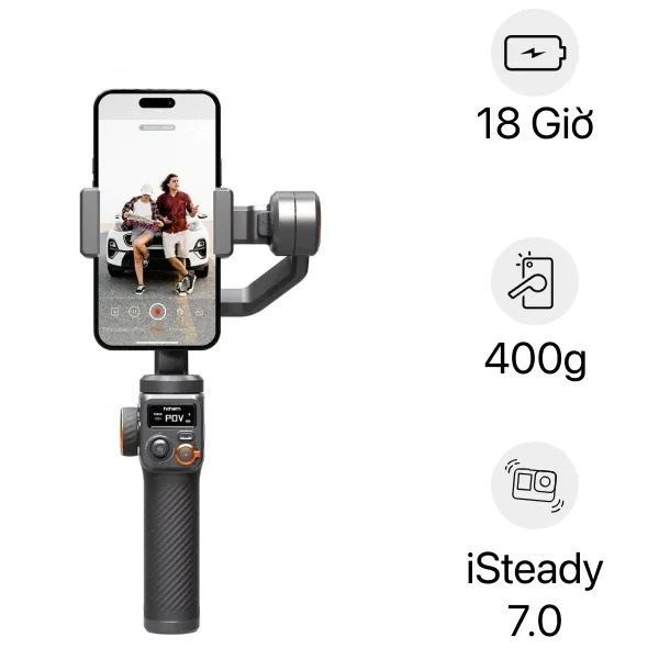 Gimbal chống rung cho điện thoại iSteady Hohem M6