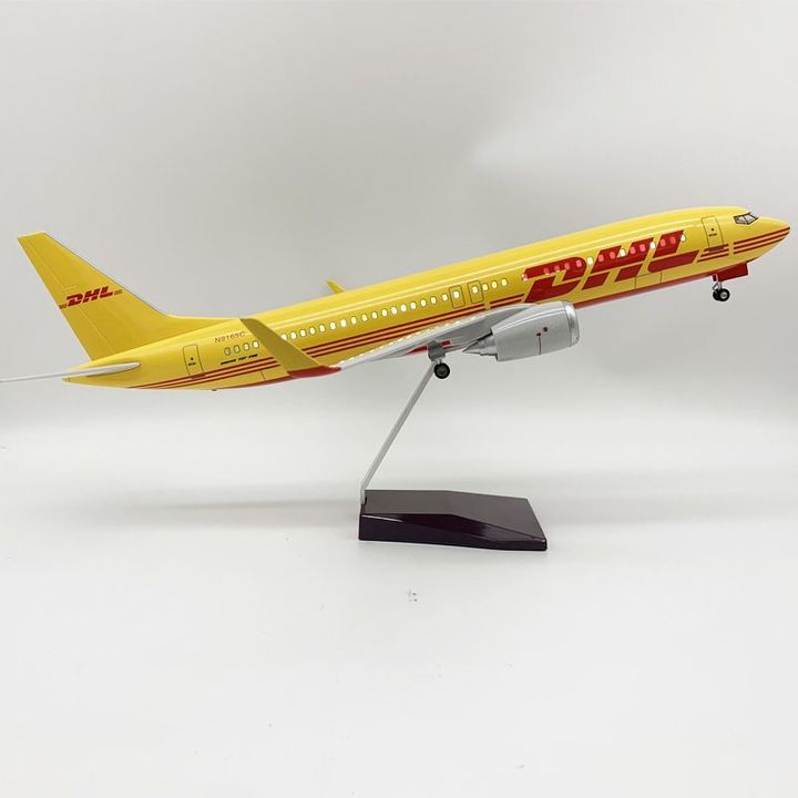 Mô hình máy bay DHL LED 47cm Everfly