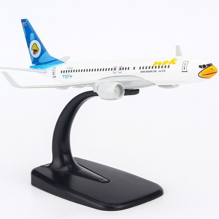 Mô hình Máy bay Nok Air Boeing B737 16cm