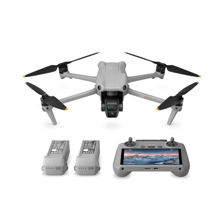 Flycam DJI Air 3 Fly More Combo (DJI RC 2) - Bản tay cầm có màn hình