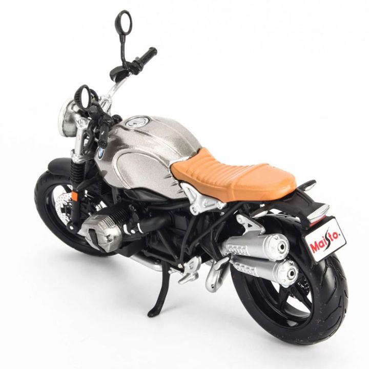 Mô hình Xe mô tô BMW R Nine T Scrambler Gray 1:12