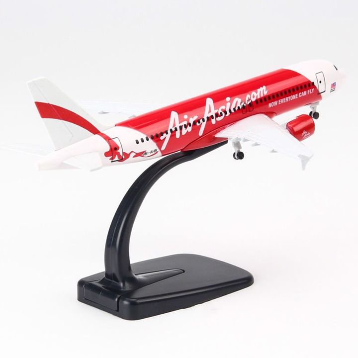 Mô hình Máy bay Air Asia Airbus A320 20 cm