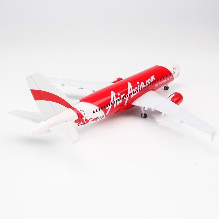 Mô hình Máy bay Air Asia Airbus A320 20 cm