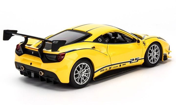 Mô hình Xe Ferrari 488 Challenge Yellow 1:24 (18-26307)