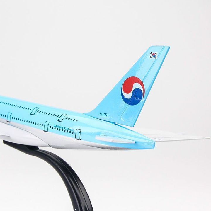 Mô hình Máy bay Korean Air B747 16 cm