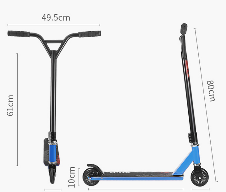 Xe trượt Scooter thể thao cao cấp chuyên nghiệp biểu diễn