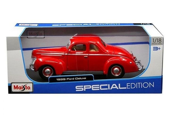 Mô hình Xe Ford Deluxe Coupe 1939 1:18