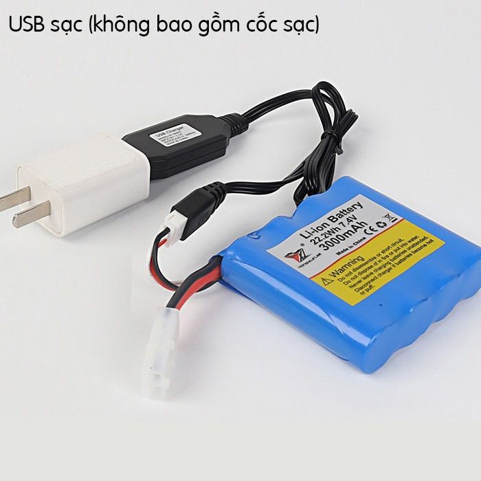 Pin Tàu điều khiển HJ810B 3000 mAh