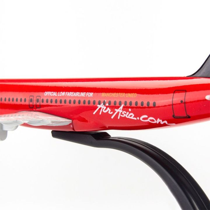 Mô hình Máy bay Air Asia Airbus MU A320 16cm