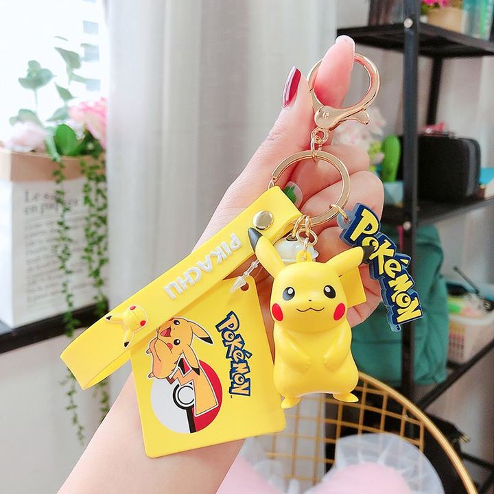 Móc khóa hình Pokemon nhiều nhân vật ngộ nghĩnh