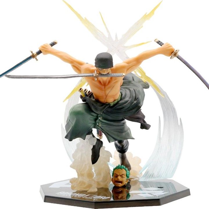 Mô hình One Piece Zoro Tam Kiếm Demon Slash 17cm