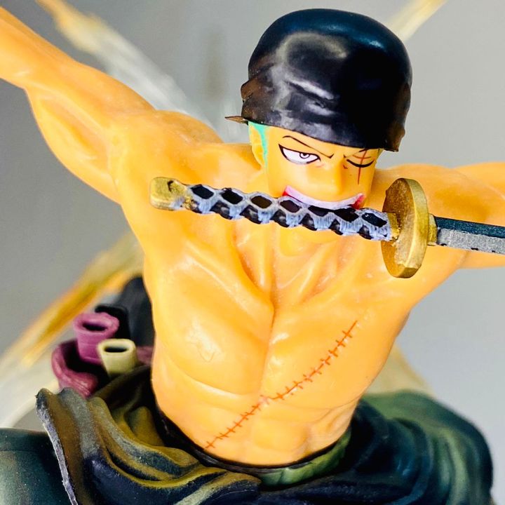 Mô hình One Piece Zoro Tam Kiếm Demon Slash 17cm