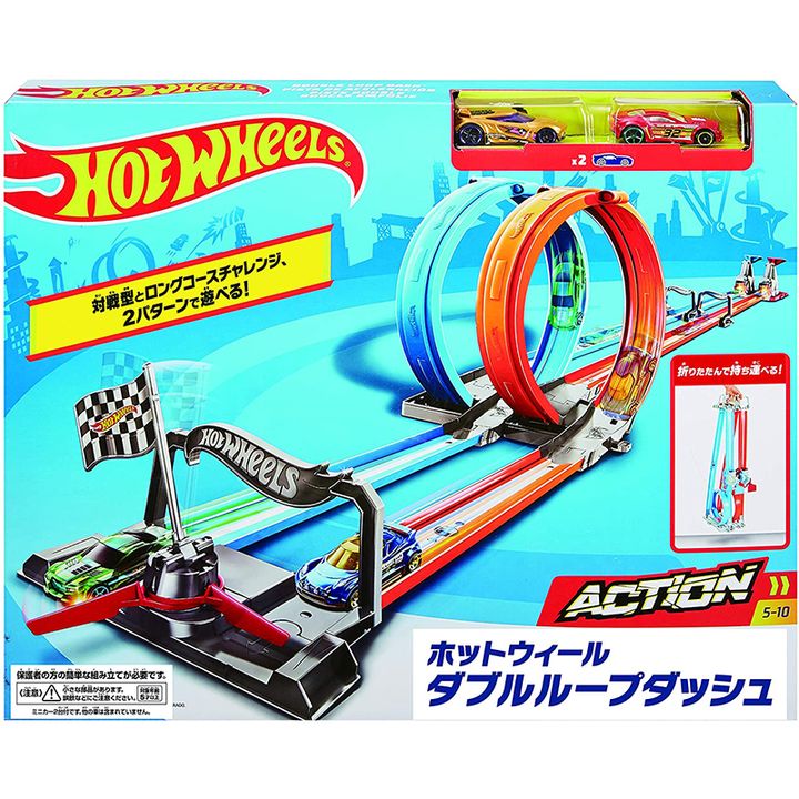 Đường đua xoắn kép siêu tốc Hot Wheels