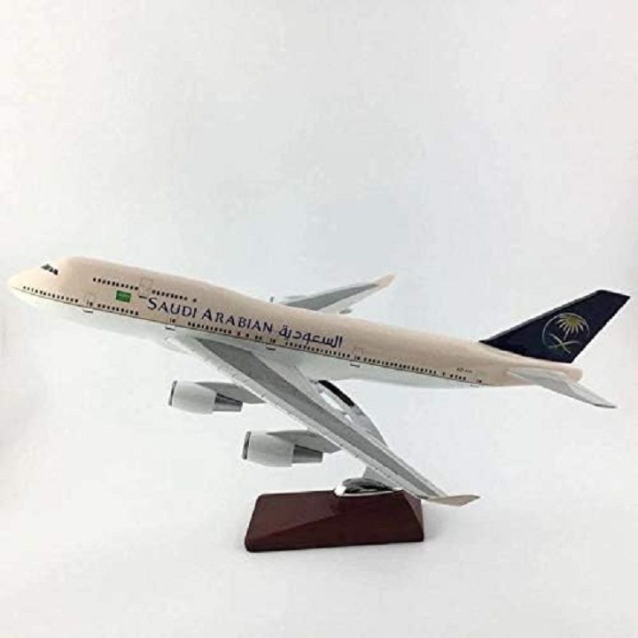 Mô hình Máy bay Saudi Arabian Airlines Boeing B747 47CM