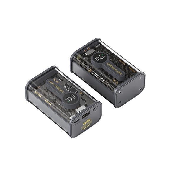 Pin dự phòng trong suốt sạc nhanh 22.5W 10.000mah