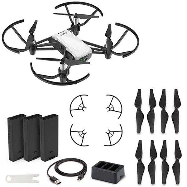 Flycam DJI Tello Combo 3 Pin Chính Hãng Giá Rẻ