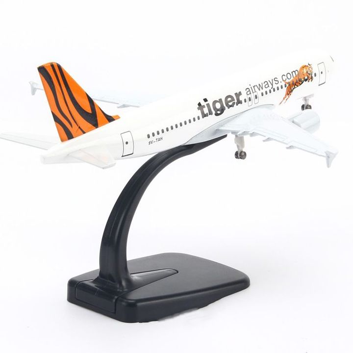 Mô hình Máy bay Tiger Airbus A320 20cm