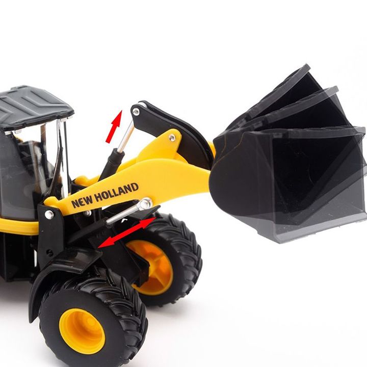 Mô hình Xe xúc New Holland W170D 1:50 BBURAGO