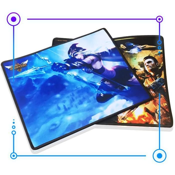 Miếng lót chuột máy tính, laptop nhiều hình 26*21cm dân văn phòng, sinh viên