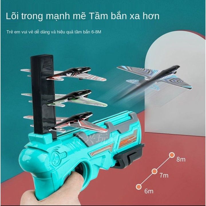 Đồ Chơi Súng Bắn Máy Bay Cho Bé