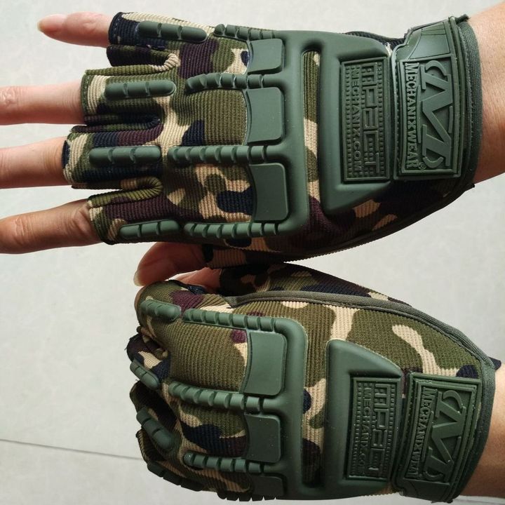 Găng tay nửa ngón Mechanix quân đội