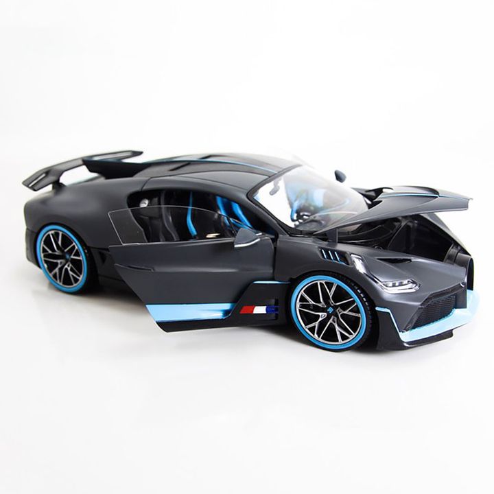 Mô hình Xe Bugatti Divo Dark Gray Burago MH18 1:18