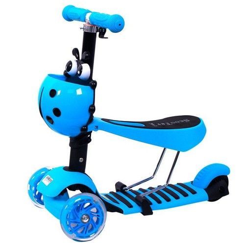 Xe trượt Scooter 3 in 1 Kèm giỏ cho bé