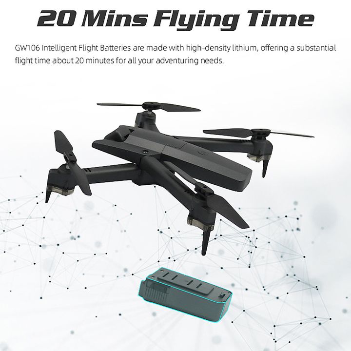 Fold Drone GW106 Wifi FPV 720P Camera Giá Rẻ